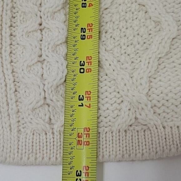 Aran Craft Chunky Merino Wool Sweater - Picture 7 of 8